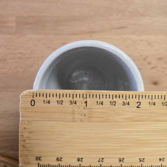 Vintage Blue Delft Made in Holland Handpainted Small Posy Vase Cup - Picture 6 of 8